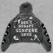 Angel Vintage Oversized Hoodie