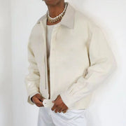 Casual street trend long-sleeved coat jacket