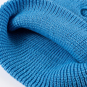 Street Couple Embroidered Three-Hole Beanie