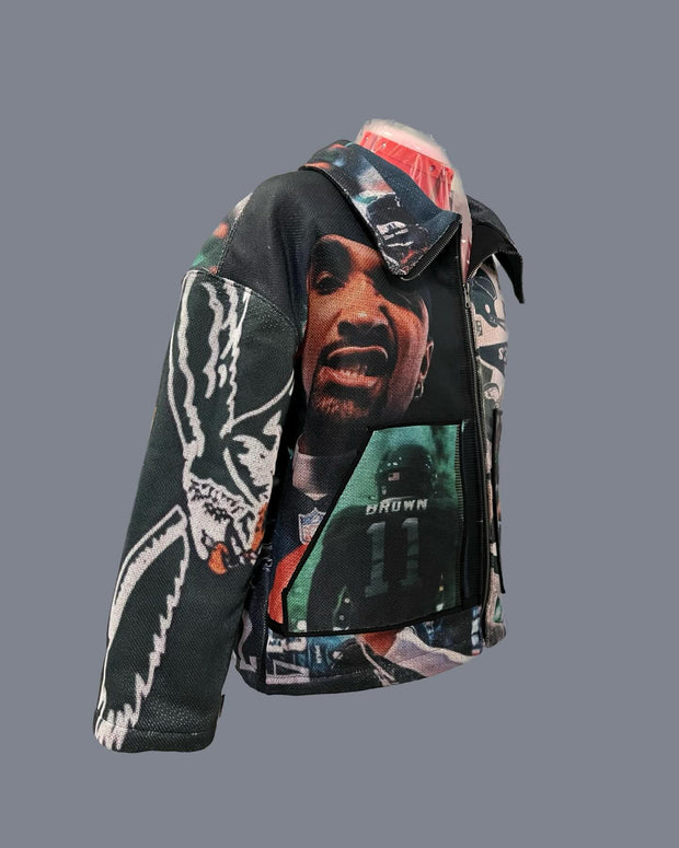 Eagles tapestry lapel jacket