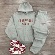 Fear Of God State Print Two Piece Hoodie Set