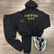 Fear Of God State Print Two Piece Hoodie Set
