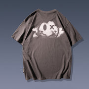 ins tide smiling face cloud trend short-sleeved T-shirt