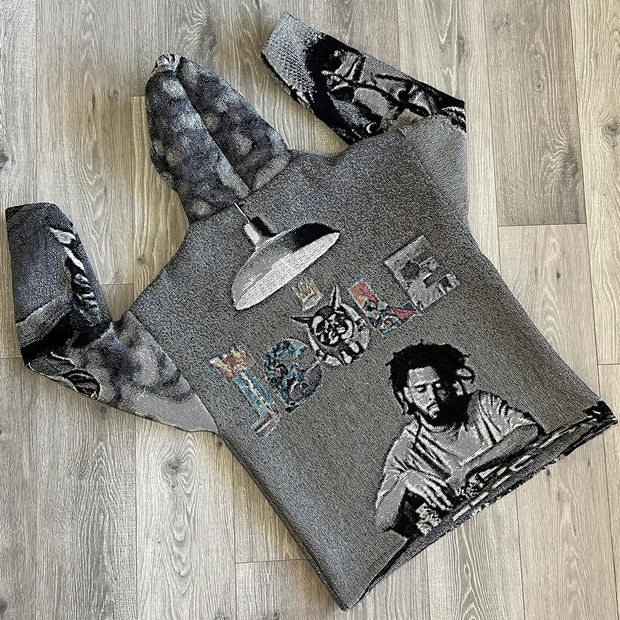 Casual Street Rap Festival Tapestry Hoodie