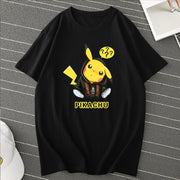 Street short-sleeved loose round neck casual Japanese T-shirt