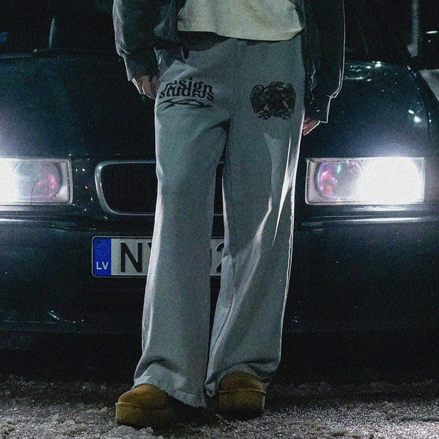 Eagle casual street retro sweatpants