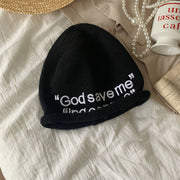 Uniform knitted pile cap for men and women