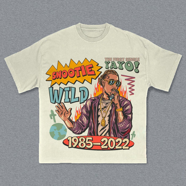Commemorative Edition Print Short Sleeve T-Shirt