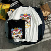 Brand personality trend loose T-shirt