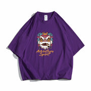 Brand personality trend loose T-shirt