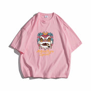 Brand personality trend loose T-shirt