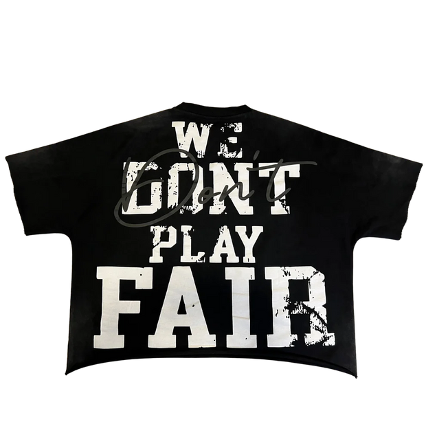Street Retro Letter Print T-shirt