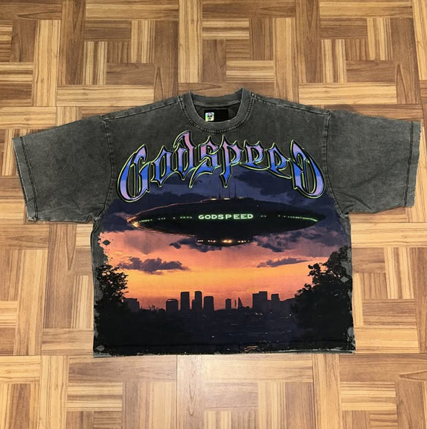 godspeed washed t-shirt