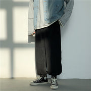 Loose drawstring trousers