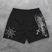 New cross redemption casual sports shorts