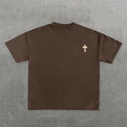 Be Patient God Is Working Print T-Shirt