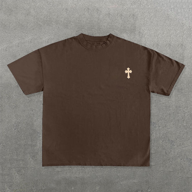 Be Patient God Is Working Print T-Shirt