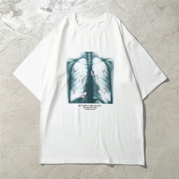Personalized bone print T-shirt