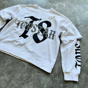 Hip Hop Street Fake Two Piece Long Sleeve T-Shirt