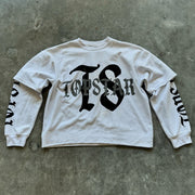 Hip Hop Street Fake Two Piece Long Sleeve T-Shirt