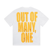 Motorcycle Skull Print Crew Neck T-Shirt