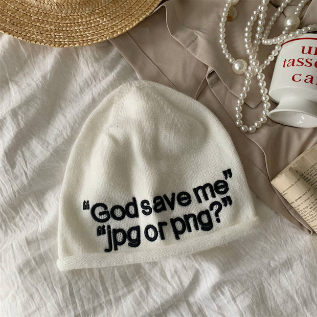 Uniform knitted pile cap for men and women