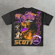 Casual Street Rap T-shirt