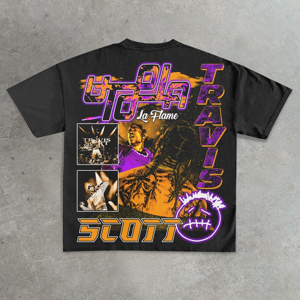 Casual Street Rap T-shirt