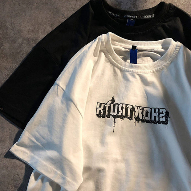 Vintage street print T-shirt