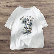 Beach coconut tree short-sleeved T-shirt