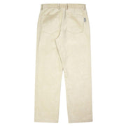 Casual smiley face corduroy printed fashion straight-leg pants