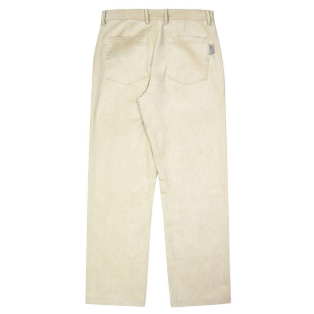 Casual smiley face corduroy printed fashion straight-leg pants