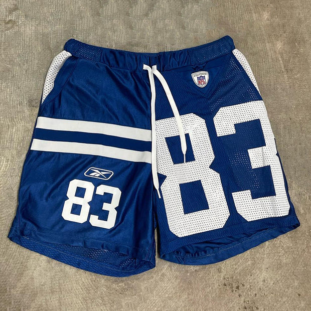 NO.83 Patchwork Mesh Shorts