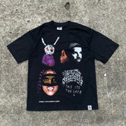 Personalized printed round neck T-shirt
