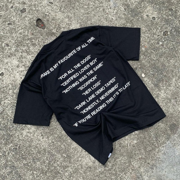 Personalized printed round neck T-shirt