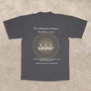 Casual personalized round neck printed T-shirt