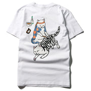 Short-sleeved hip-hop style T-shirt