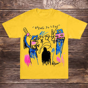 Fun graffiti short sleeve T-shirt
