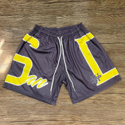 Trendy Sporty Letter Print Shorts
