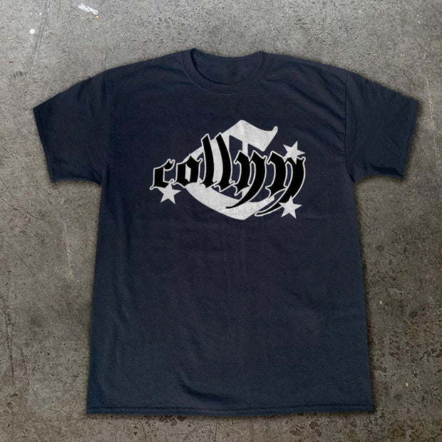 Fashion Retro Casual Loose Short Sleeve T-Shirt