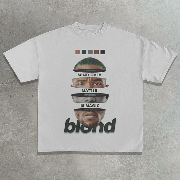 Blond printed T-shirt