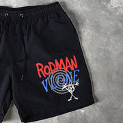 Skull Print 5 Inseam Shorts