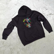 Butterfly Skull Halloween Long Sleeve Hoodie