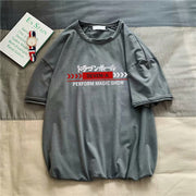 Casual loose cartoon short sleeve t-shirt