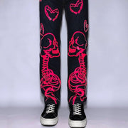 Casual man ghost love is not yet street jeans