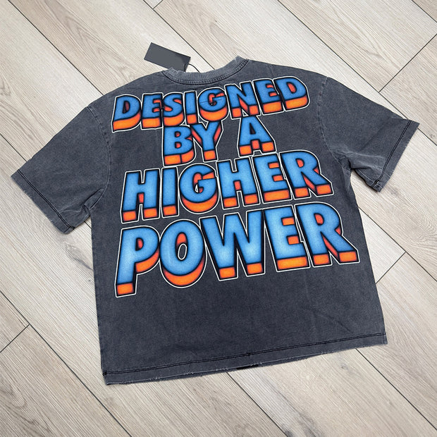 Casual Skull Print Short Sleeve T-Shirt