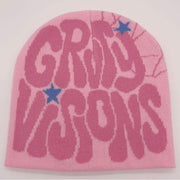 Men's and women's jacquard hats with letters hip-hop caps