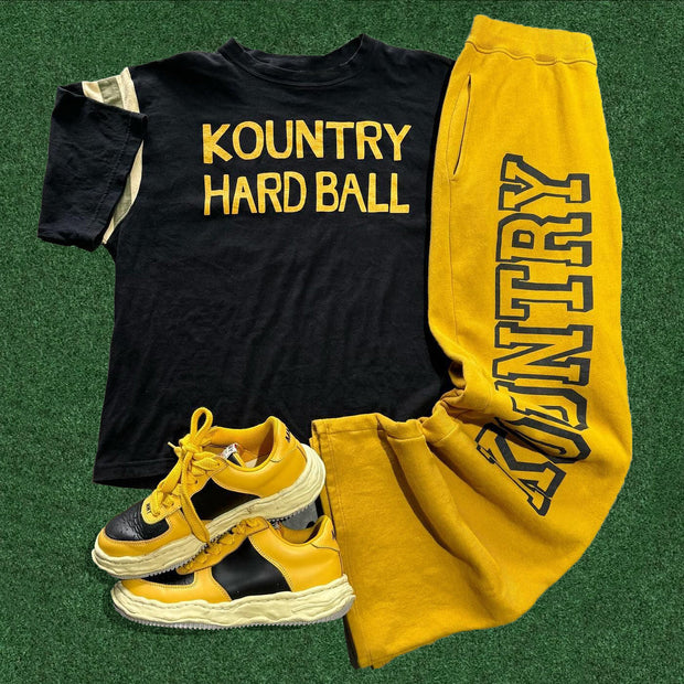 Kountry Print T-shirt Sweatpants Two Piece Set