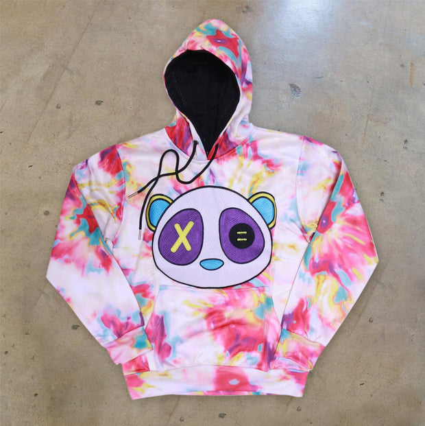 Casual fashion men's tie-dye long-sleeved sweatshirt