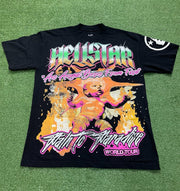 Casual fashion letter print T-shirt